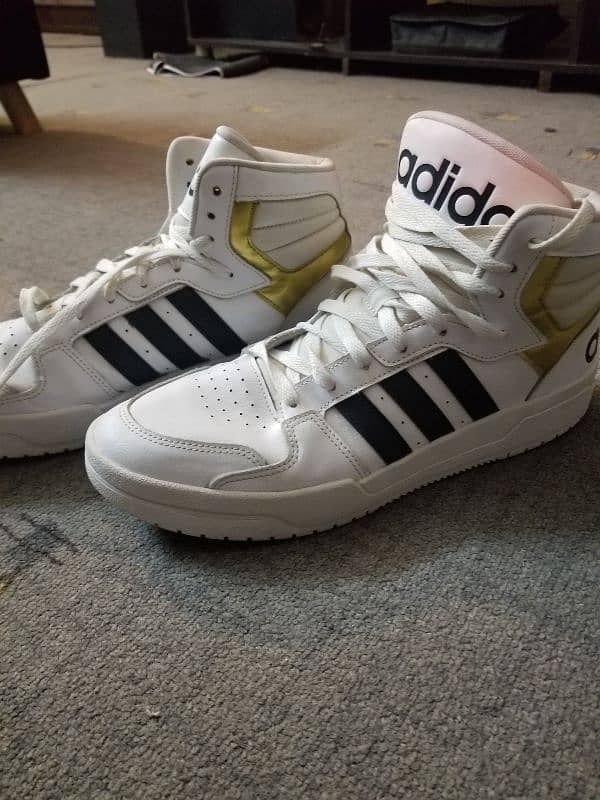 Adidas Entrap Mid White Gold 2