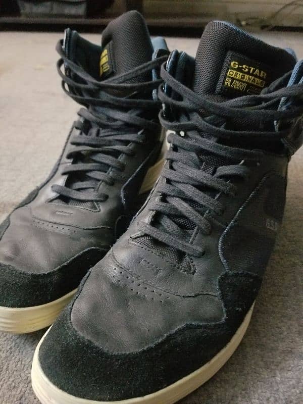 G Star Raw High Top Sneakers 1