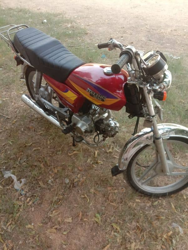 JAILING 70cc BIKE SELF START (LOOK LIKE NEW) JIALING 2