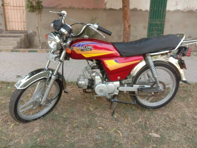 JAILING 70cc BIKE SELF START (LOOK LIKE NEW) JIALING 6