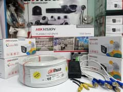 Hikvision cctv | Security Cameras | 4 Cameras Package | Night Vision