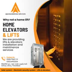 Elevator / Repairing Service /Lift Installation /Elevator Parts/Lifts