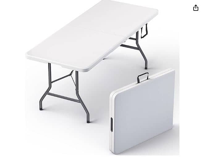 Folding Table - 6ft - Good quality - Imported from UK 1