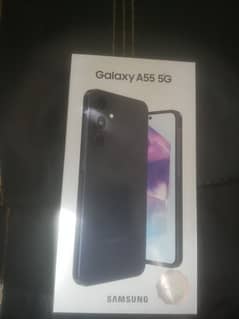 Samsung a55 8/256 none active only box open