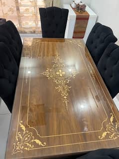 6 seater dining table