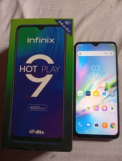 Infinix Hot 9 Play 4/64 With Box & Charger Contact 0313_2524499