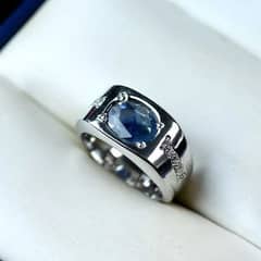 Natural Blue Sapphire (certified)Ring