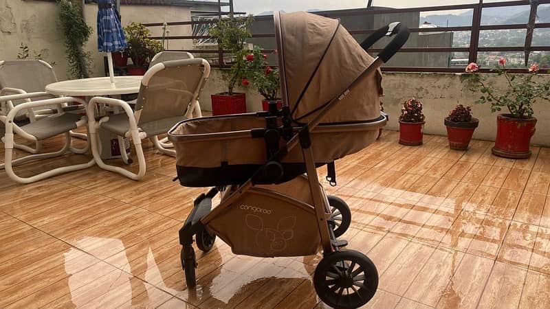 Baby Stroller and Baby Cot 2