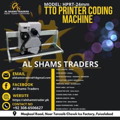 Coding Machine / Printer Coding Machine / TTO Printer Coding Machine