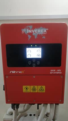 Inverex 6kw hybrid inverter for sale