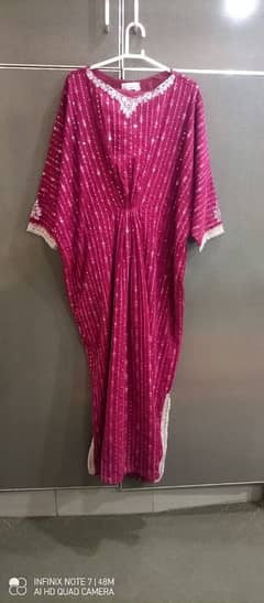 10/10 beautiful kaftan only on 6000rs