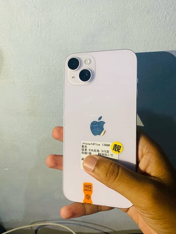 iPhone 14 Plus 128 gb jv sim for sale 0