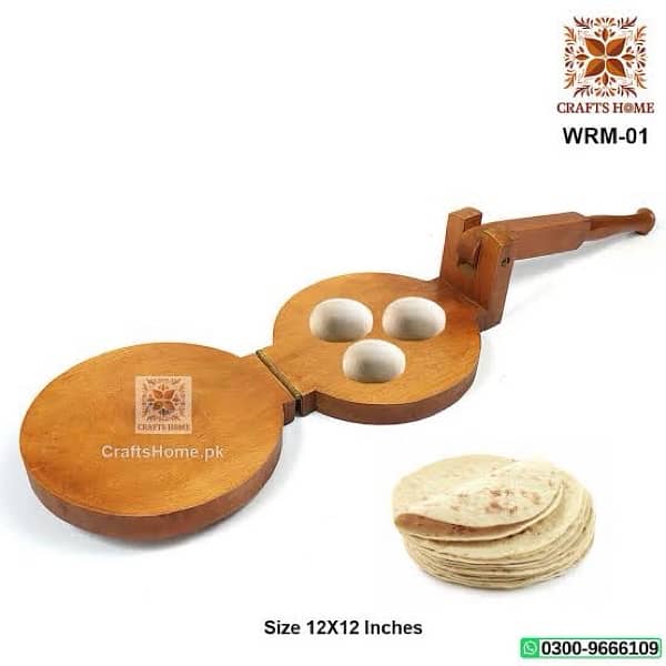 Wooden Roti Maker 5