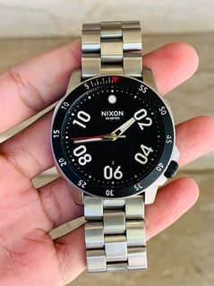 Nixon Ranger Black A506-000 Stainless Steel Original Watch 43mm Dial