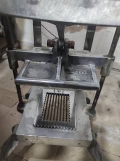 crinkle cut fries machine