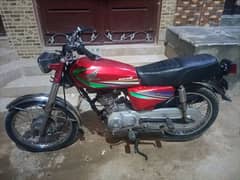 Honda cg 125 2013 Karachi num chamber seald  genion condition