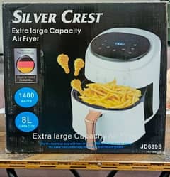 German brand silver crest air fryer 8 lit