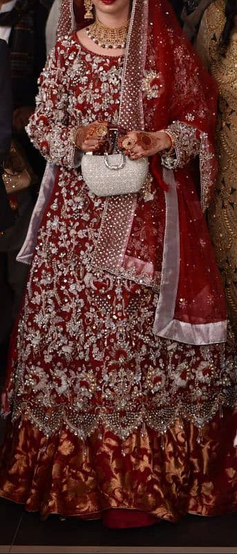 Bridal lehnga and maxi 2