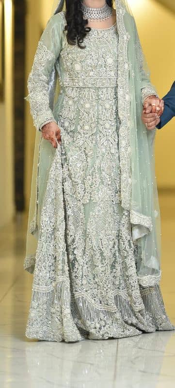 Bridal lehnga and maxi 3