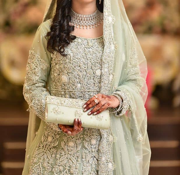 Bridal lehnga and maxi 5