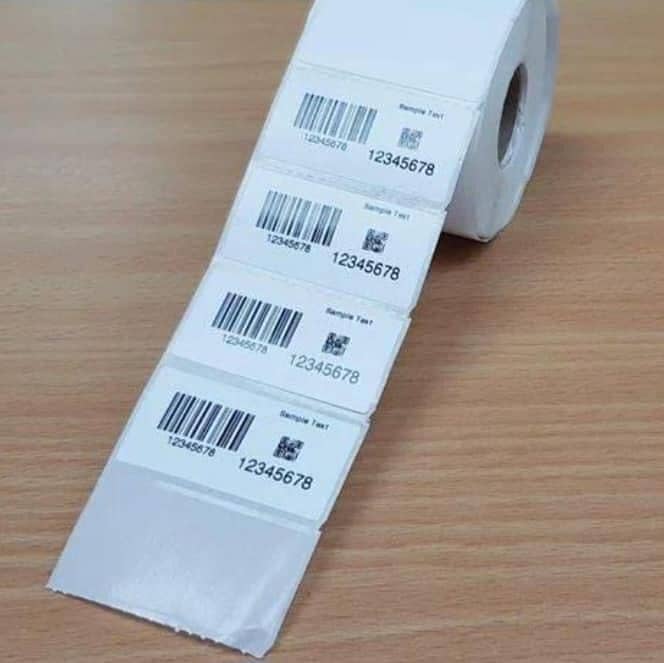 Rs 50 Thermal roll/Barcode Sticker/Wax ribbon//Dtl,ttl/PVC CLING 1