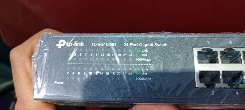 Tplink TL-SG1024 24Ports Giga Switch 0