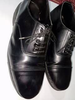 Men's Florscheim Black Leather Dress Shoes, Size 9