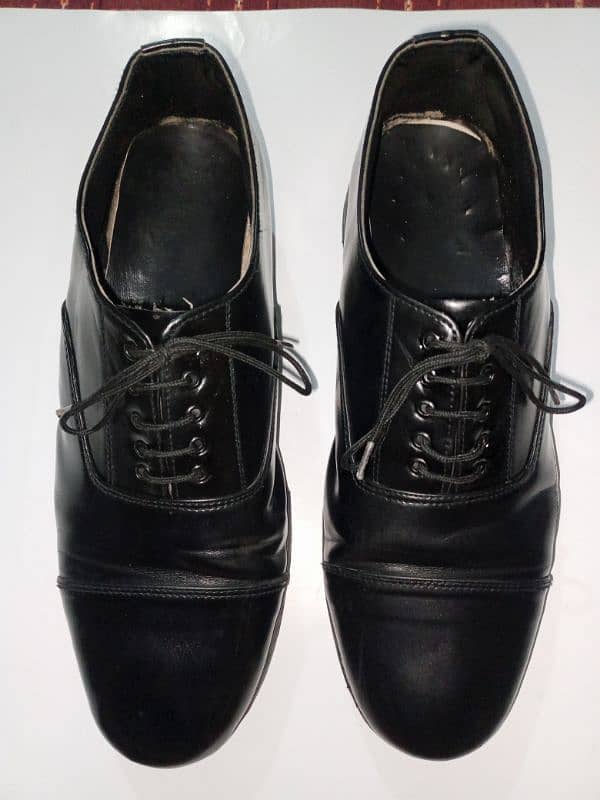 Men's Florscheim Black Leather Dress Shoes, Size 9 3