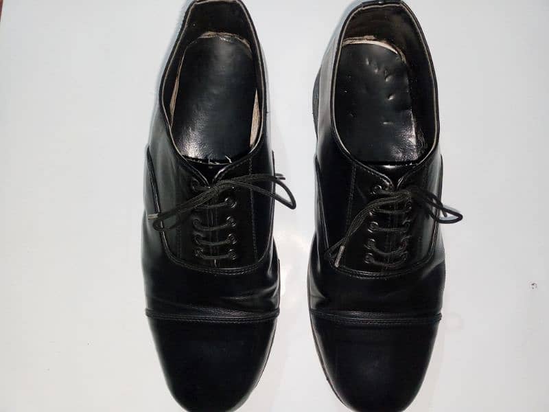 Men's Florscheim Black Leather Dress Shoes, Size 9 4