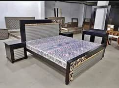 Bed/Double bed/single bed/king size bed/wooden bed/polish bed/Furnitur