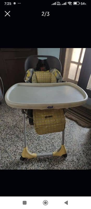 Chicco brand high chair 1