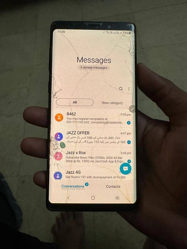 Samsung NOTE 9 6GB 128GB duel sim Exchange Possible 9