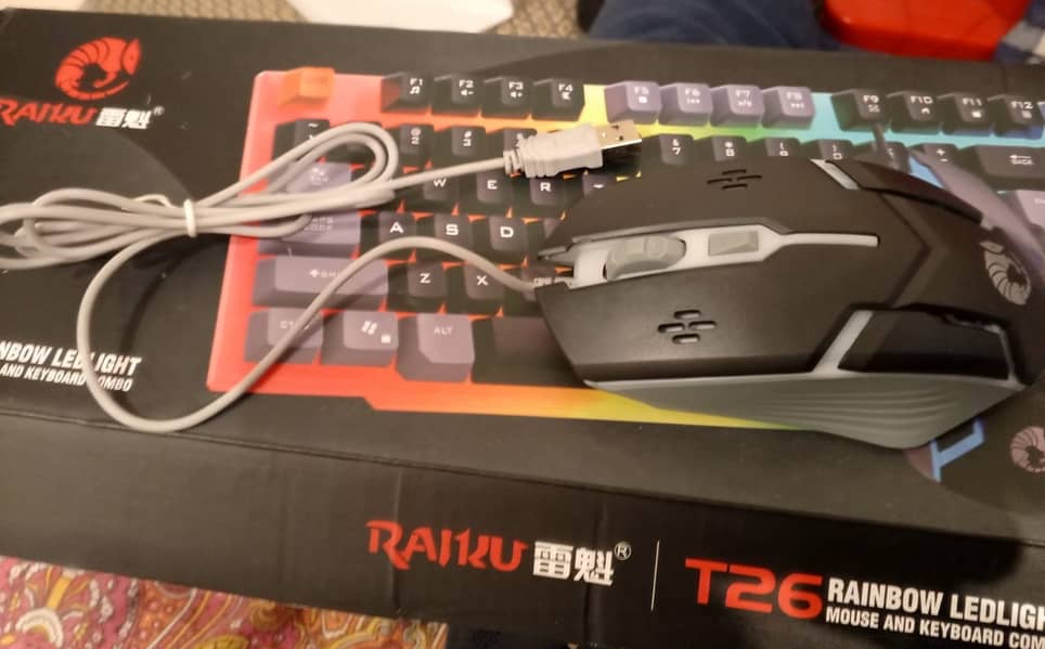 Gamers keyboard mouse For Sale- Goes Cheap /0337/949/7853/ 4