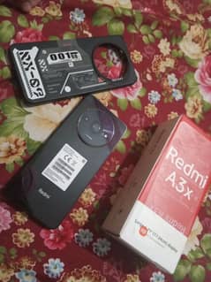 Redmi a3x completely box 11 month 10 Dina warranty