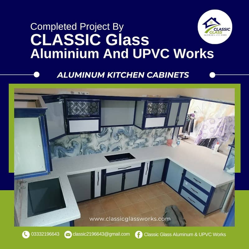 aluminium Kitchen cabinet/ Kitchen cabinet/aluminium Work 0