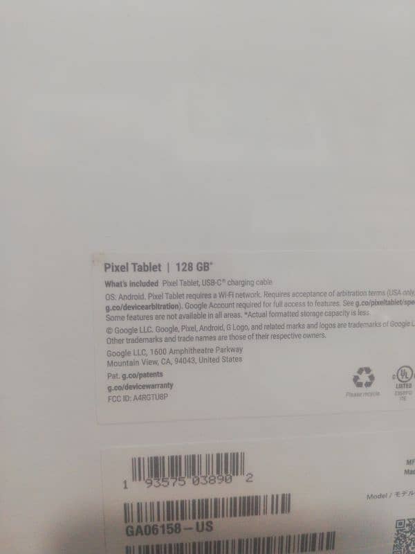 Google Pixel Tablet 128 GB 0