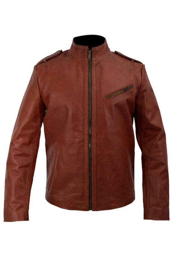 Best Quality Custom MotorBike Biker Leather Jacket 1