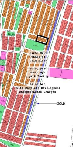 Gold Block North Town Residency Phase 01