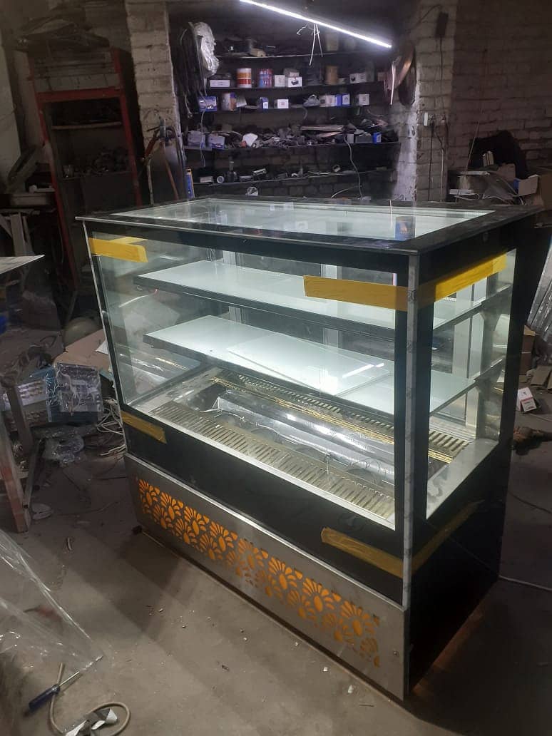 display counter / bakery counter/ cake counter /cakechillar 9