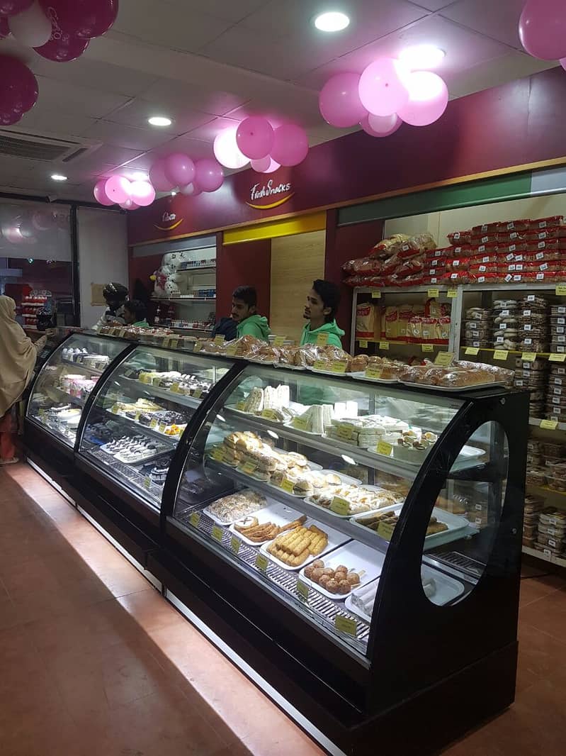 display counter / bakery counter/ cake counter /cakechillar 7