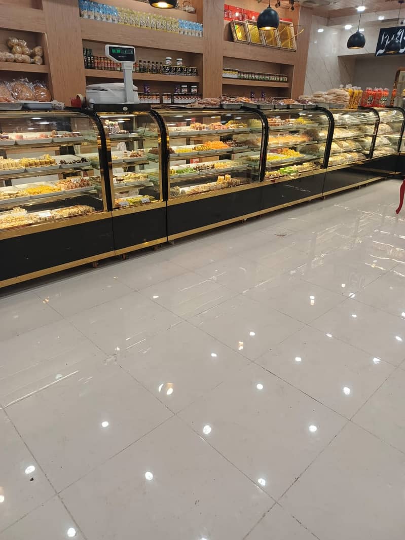 display counter / bakery counter/ cake counter /cakechillar 10