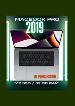 MacBook pro 2019 15.4 inch i9