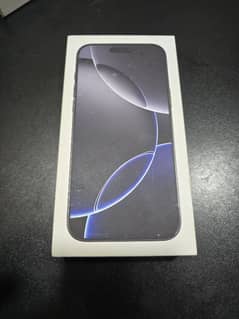 IPhone 16 Pro Max 256gb Black JV New in Box