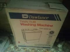 Dawlance Twin tub brand new no use