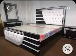 Bed/Double bed/single bed/king size bed/wood bed/poshish bed/Furniture