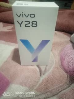 Vivo y 28 only box open