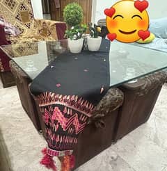 Mini dinning + center table. .