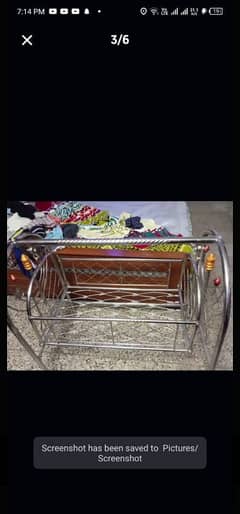 baby cradle urgent sale 03104055656call