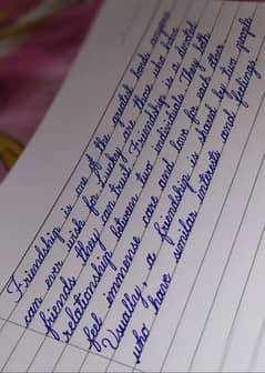 Hand writting Assignment Work