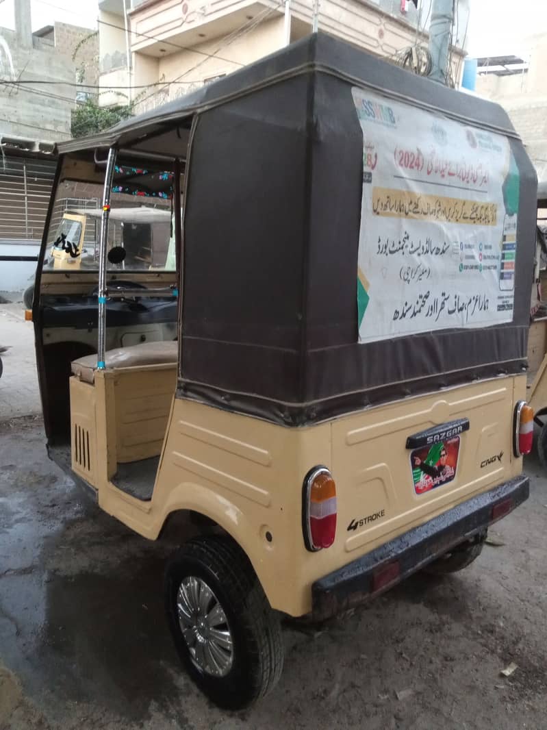 SazGar-2016,Disc-Brake,CoLor OriginaL Show,LPG-Gas-PetRoL Rickshaw 5